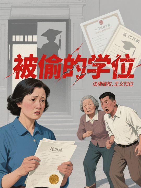 被偷的学位封面
