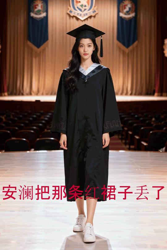 安澜把那条红裙子丢了封面