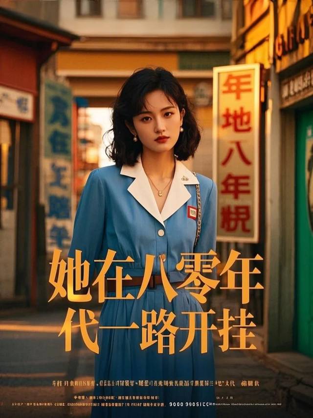 她在八零年代一路开挂封面