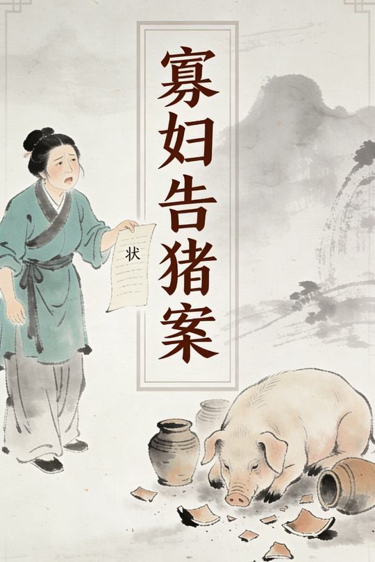 寡妇告猪案封面