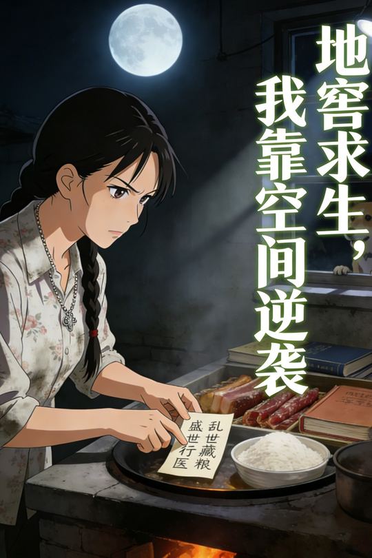 地窖求生,我靠空间逆袭封面