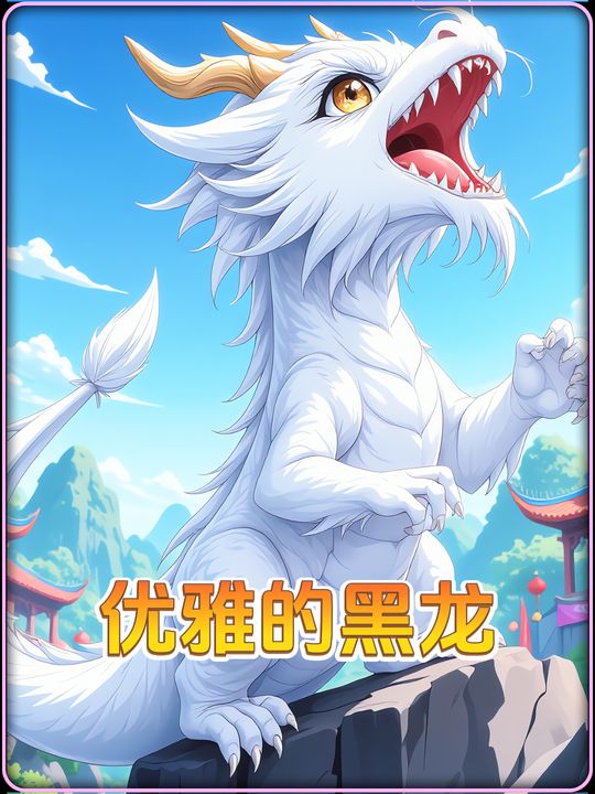 优雅的黑龙封面