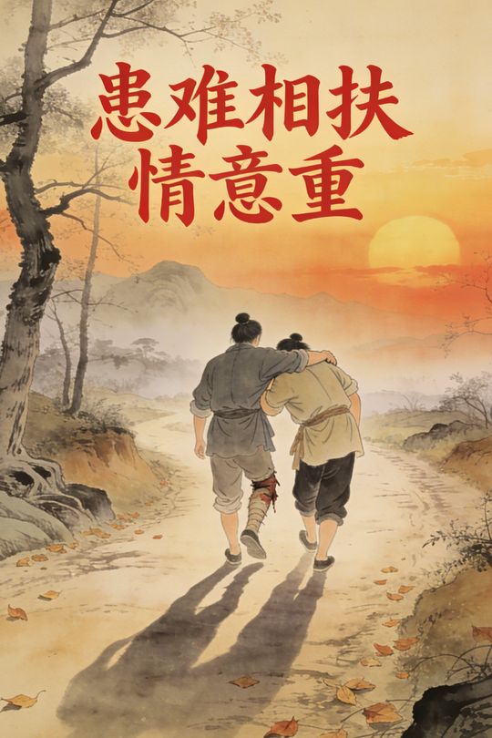 患难相扶情意重封面