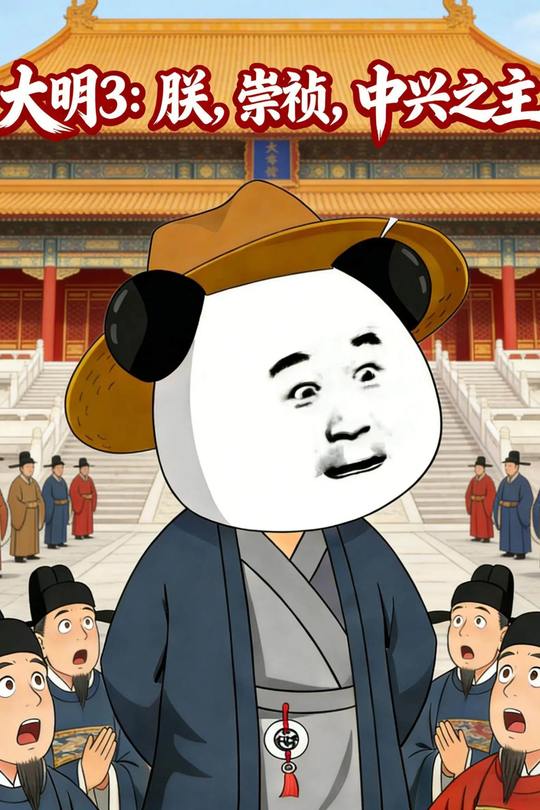 大明3：朕，崇祯，中兴之主封面