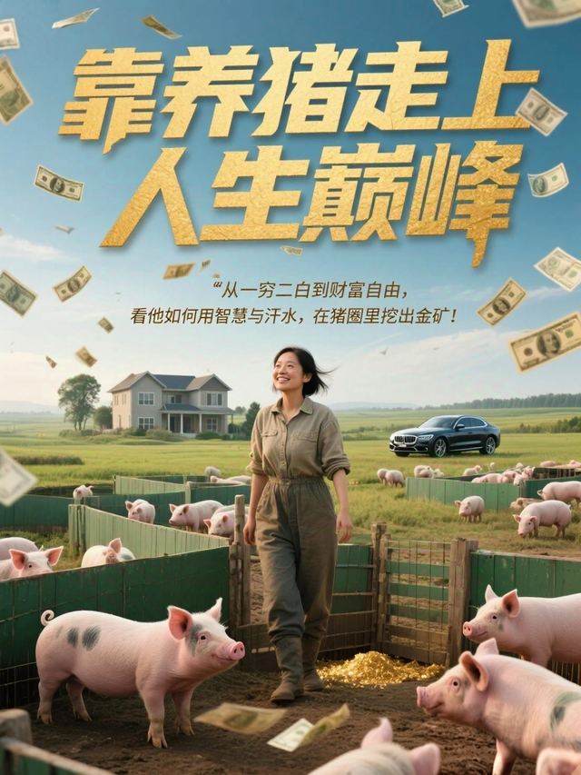 靠养猪走上人生巅峰封面