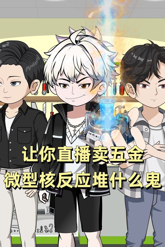 让你直播卖五金,微型核反应堆什么鬼封面