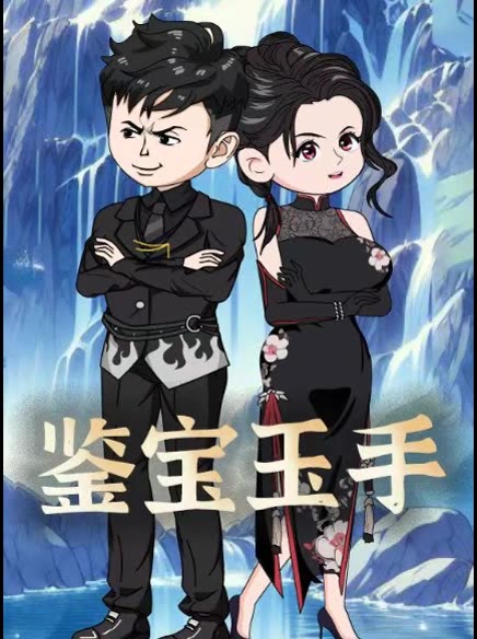 鉴宝玉手封面