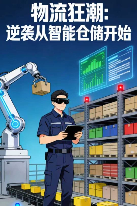 物流狂潮:逆袭从智能仓储开始封面