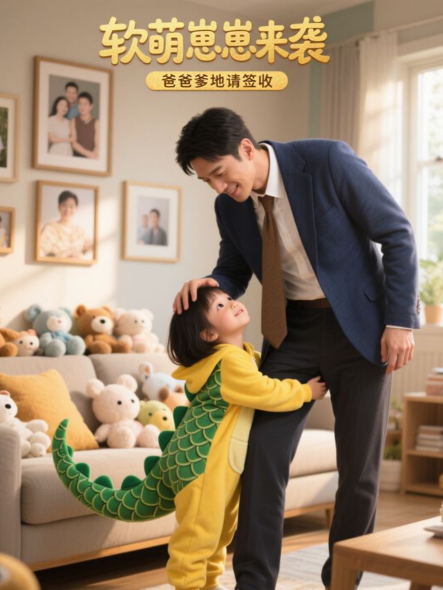 软萌崽崽来袭，爹地请签收封面