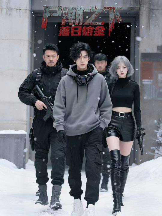 尸潮之下:落日熔金封面