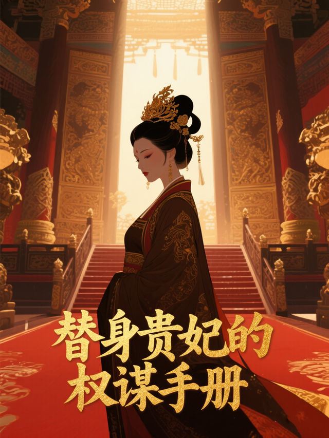 替身贵妃的权谋手册封面