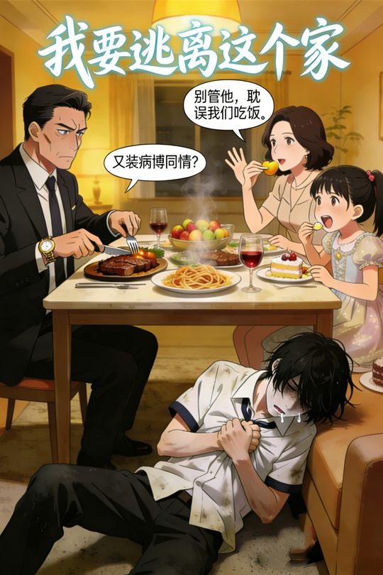 我要逃离这个家封面
