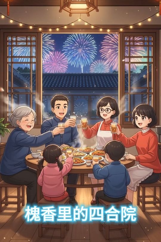 槐香里的四合院封面