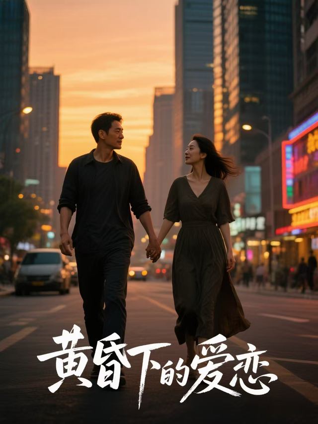 黄昏下的爱恋封面