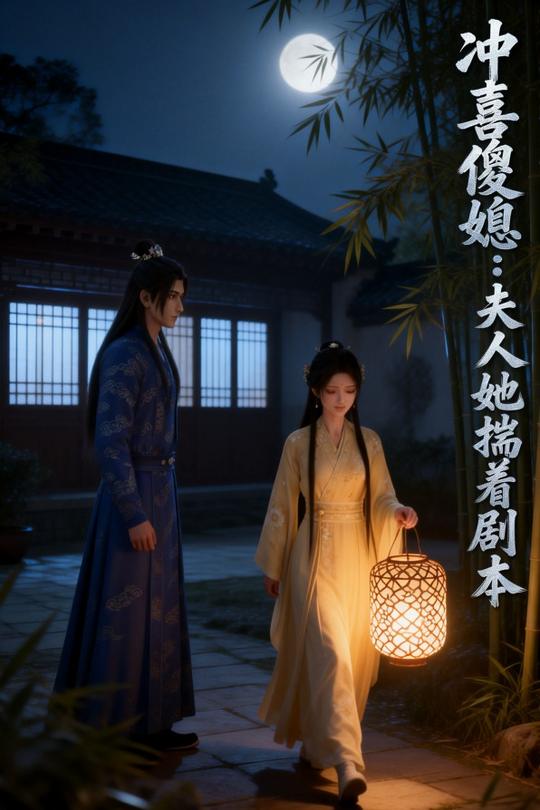 冲喜傻媳:夫人她揣着剧本封面