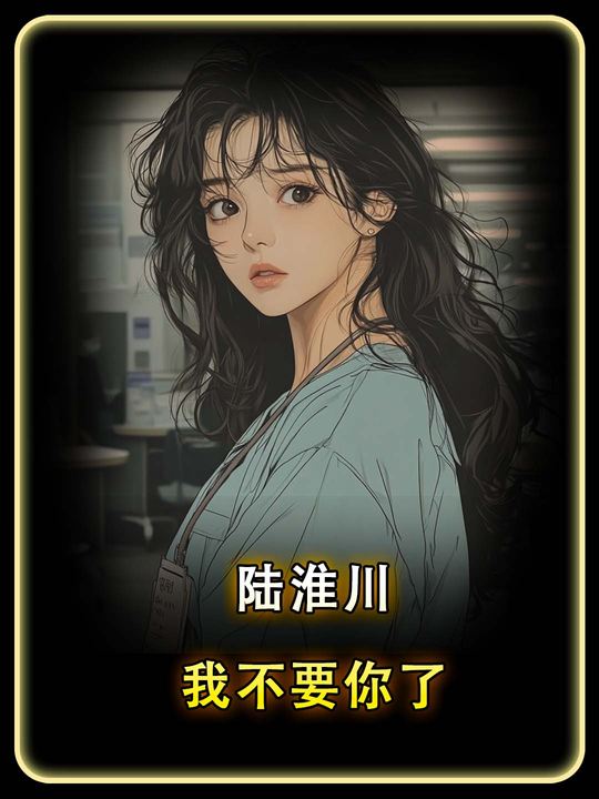 陆淮川,我不要你了封面