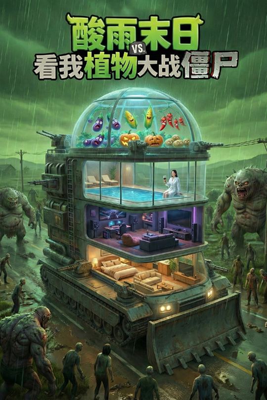酸雨末日看我植物大战僵尸封面