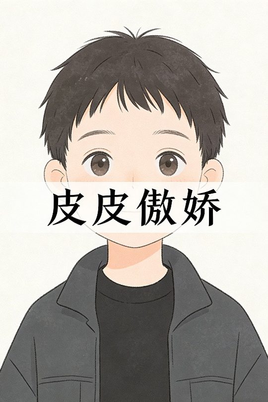 皮皮傲娇封面