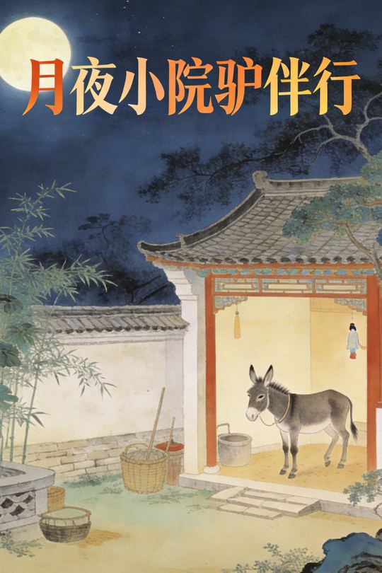 月夜小院驴伴行封面