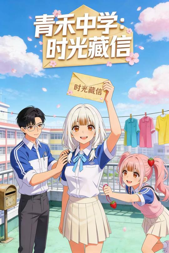 青禾中学:时光藏信封面