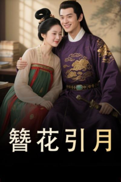 簪花引月封面