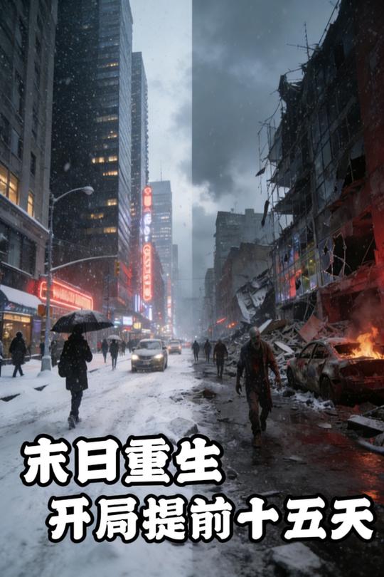 末日重生:开局提前十五天封面