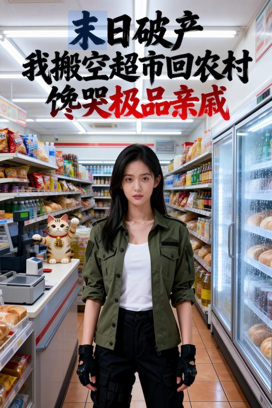 末日破产：我搬空超市回农村，馋哭极品亲戚封面