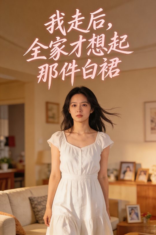 我走后,全家才想起那件白裙封面