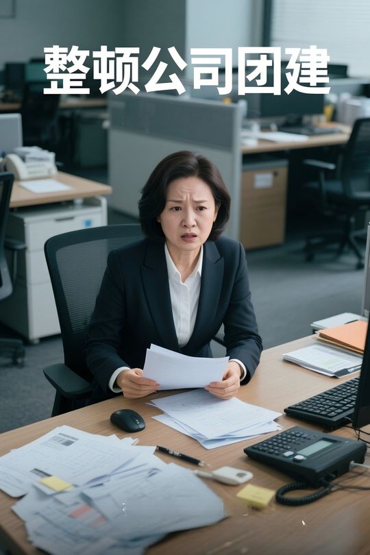 整顿公司团建封面