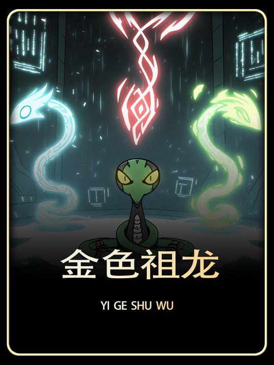 金色祖龙封面