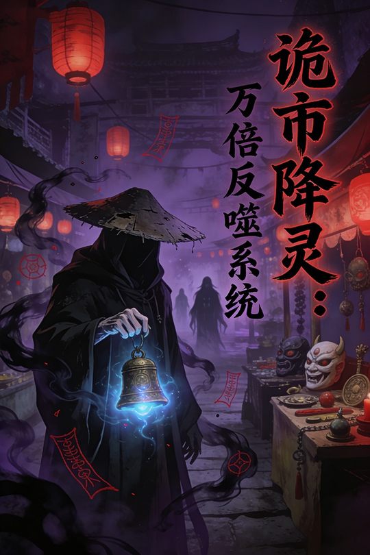 诡市降灵:万倍反噬系统封面