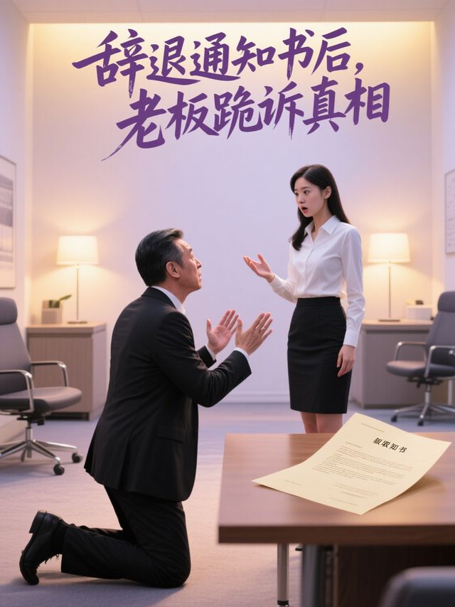 辞退通知书后,老板跪诉真相封面