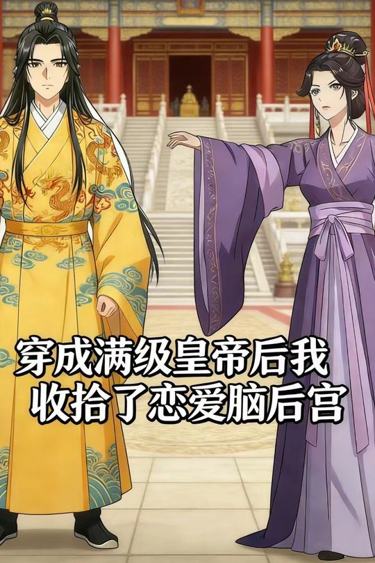 穿成满级皇帝后我收拾了恋爱脑后宫封面