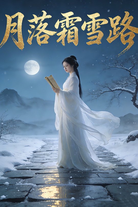月落霜雪路封面