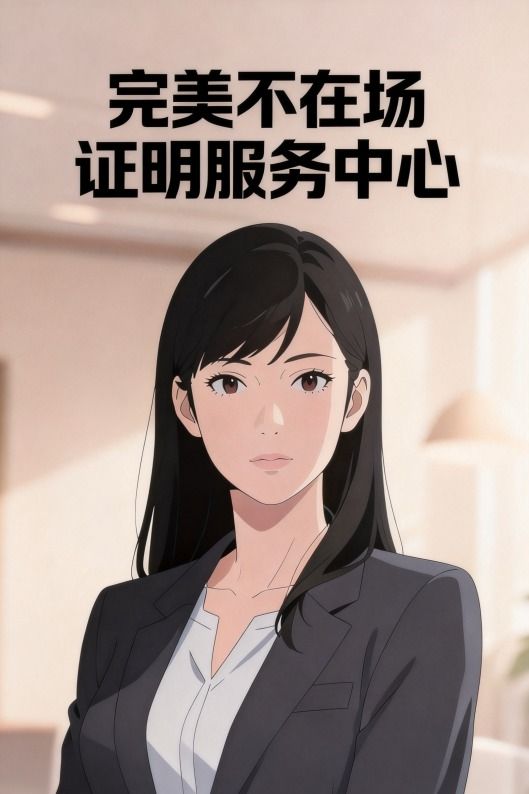 完美不在场证明服务中心封面