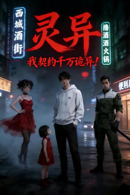 灵异:我契约千万诡异!封面