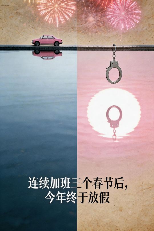 连续加班三个春节后,今年终于放假封面