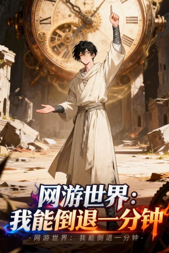 网游世界：我能倒退一分钟封面