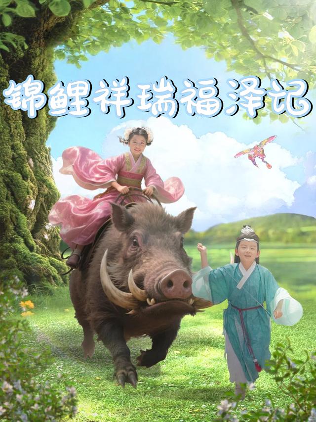 锦鲤祥瑞福泽记封面