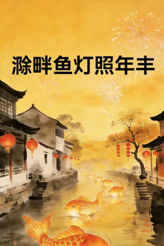 滁畔鱼灯照年丰封面