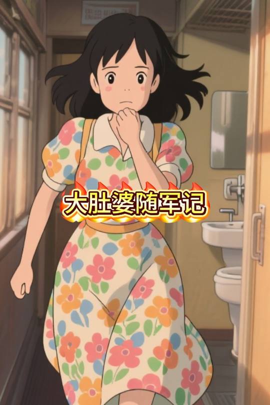 大肚婆随军记封面