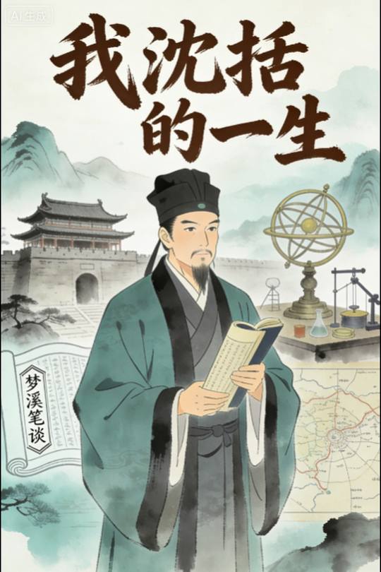 我沈括的一生封面