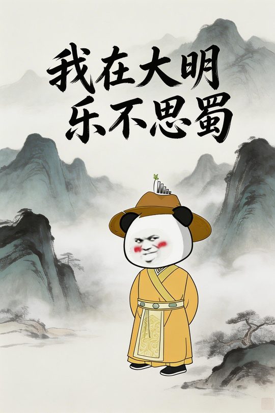 我在大明乐不思蜀封面