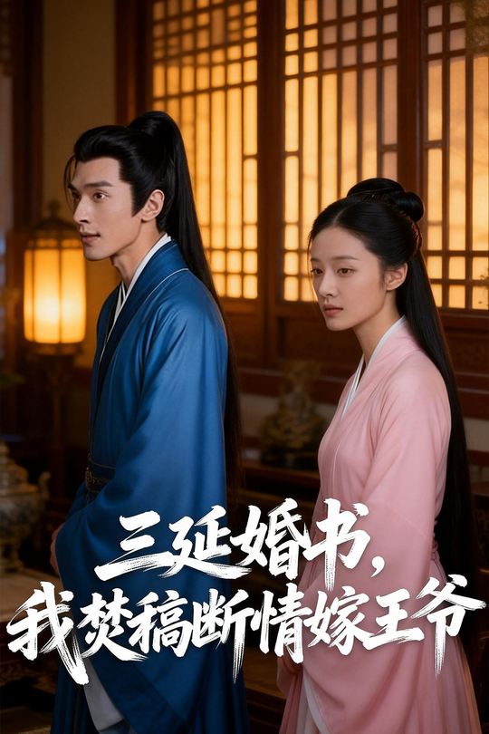 三延婚书,我焚稿断情嫁王爷封面