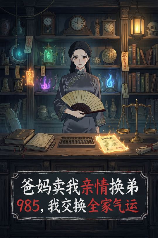 爸妈卖我亲情换弟985,我交换全家气运封面