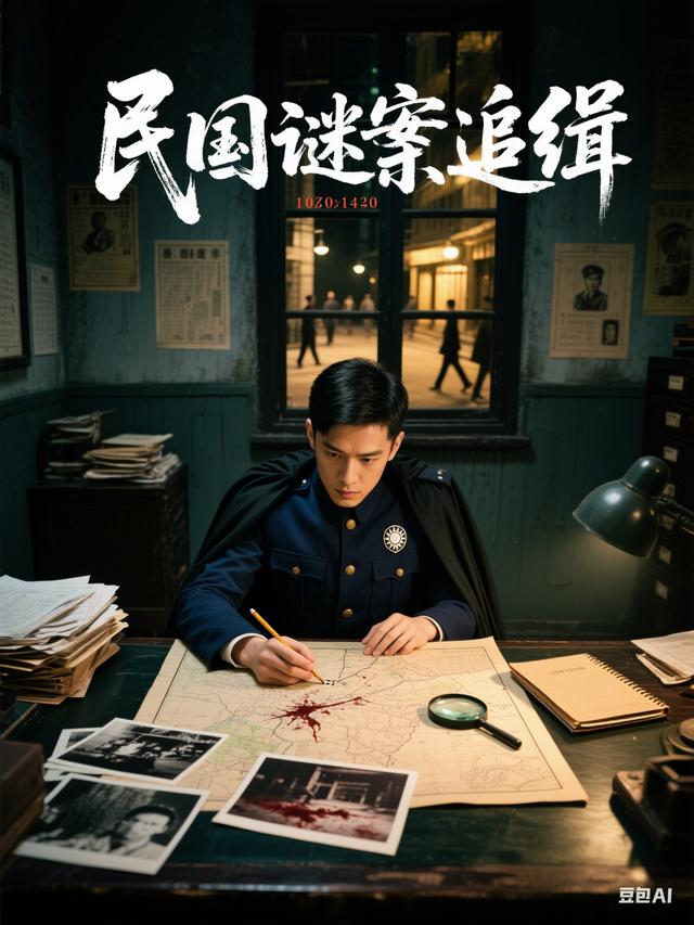 民国谜案追缉封面