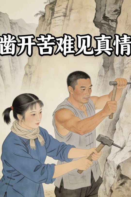凿开苦难见真情封面