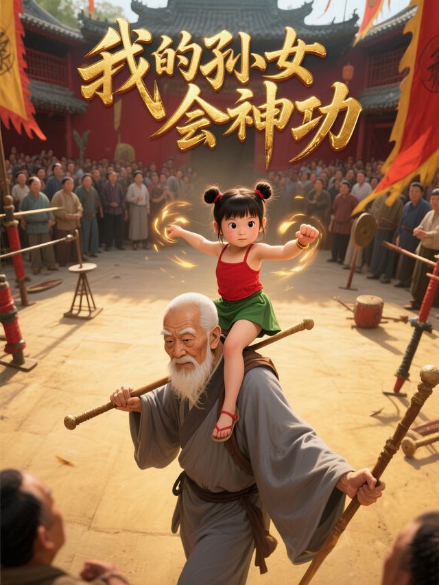 我的孙女会神功封面