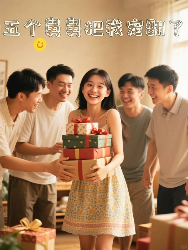 五个舅舅把我宠翻了封面