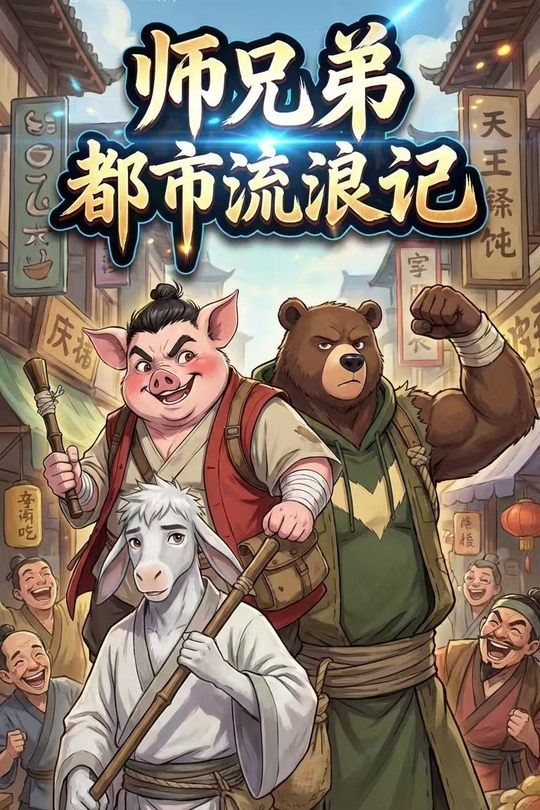 师兄弟都市流浪记封面